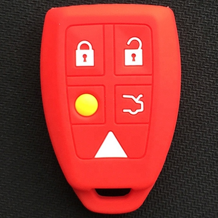 Auto Accessories Silicone Key Fob Cover Case Keyless Remote Holder for VOLVO c30 c70 s40