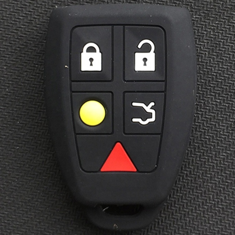 Auto Accessories Silicone Key Fob Cover Case Keyless Remote Holder for VOLVO c30 c70 s40