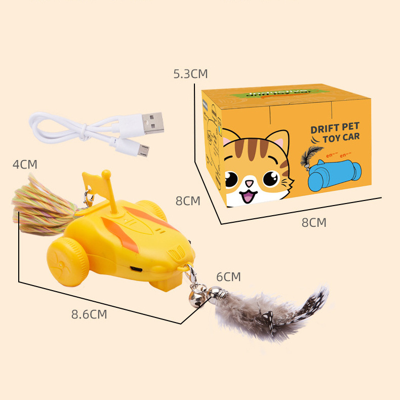 LovePaw Wholesale Automatic Moving Remote Control Pet Toy Car Indoor Things Smart Dog Cat Toy Car Interactive Toy