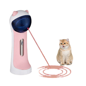 LovePaw Automatic Cat Toys Interactive Smart Teasing Pet LED Laser Indoor Cat Toy Accessories Laser Pointer for Cat Toy