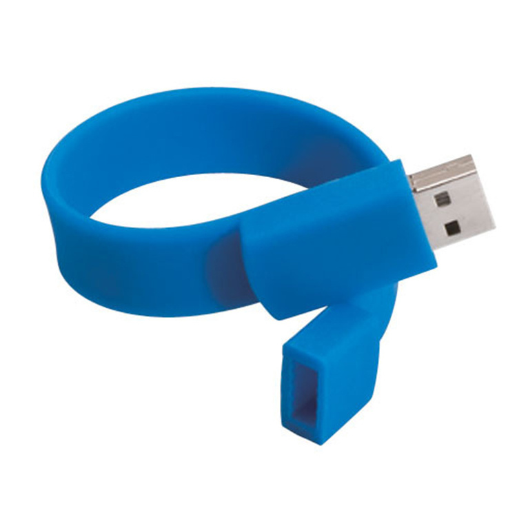 Custom Silicone Bracelet Usb Flash Drive 16GB 32GB Wrist Band USB Pendrive High Speed  Wristband Usb Flash Memory Stick