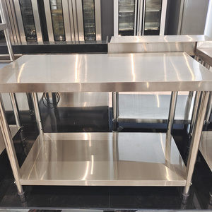 Custom stainless steel workbench kitchen table