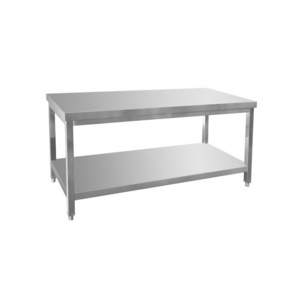 Customized Metal Worktable commercial Prep Table Adjustable Feet Stainless Steel work bench