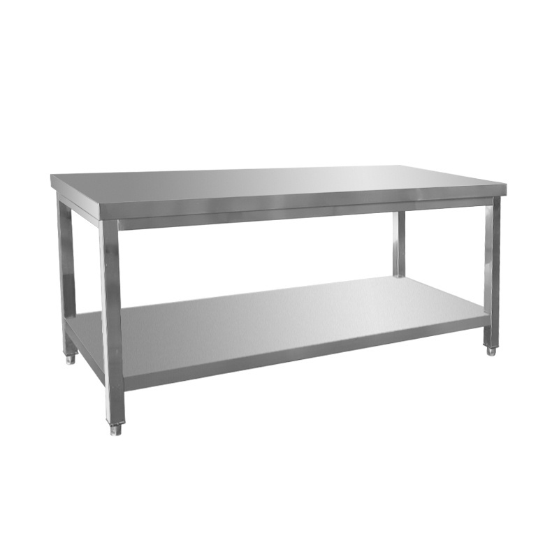 Custom stainless steel workbench kitchen table Stainless Steel Prep Table