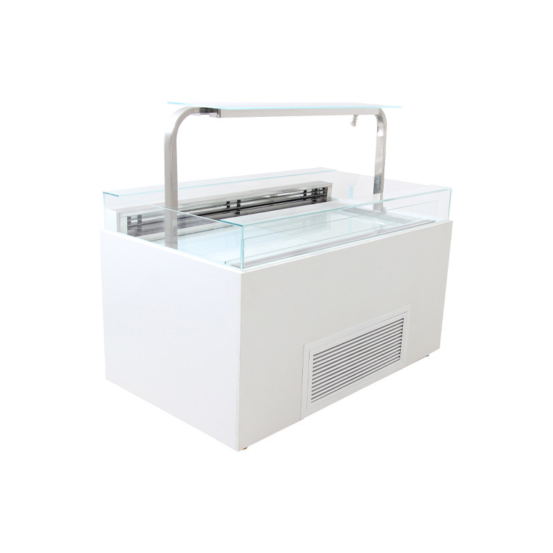 Salad Bar Display Refrigeration Bakery Cake Sandwich Showcase chiller Sandwich display cooler