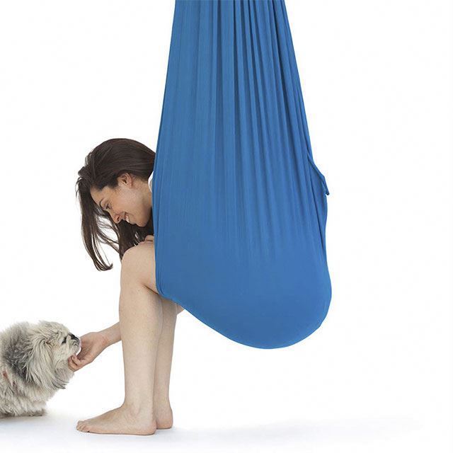 Indoor and outdoor Children's therapy swing An aerial yoga hammock Sensory hammock