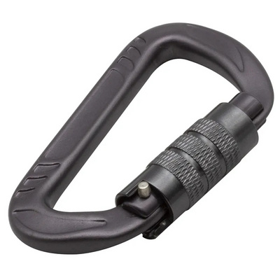 Custom Locking Carabiner for Hammock Locking Carabiner Climbing Clips 12kN Aluminium Snap Hook