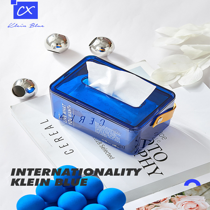 Custom Acrylic Tissue Box Light Luxury And Simple Design Clear Plastic Tissue Box