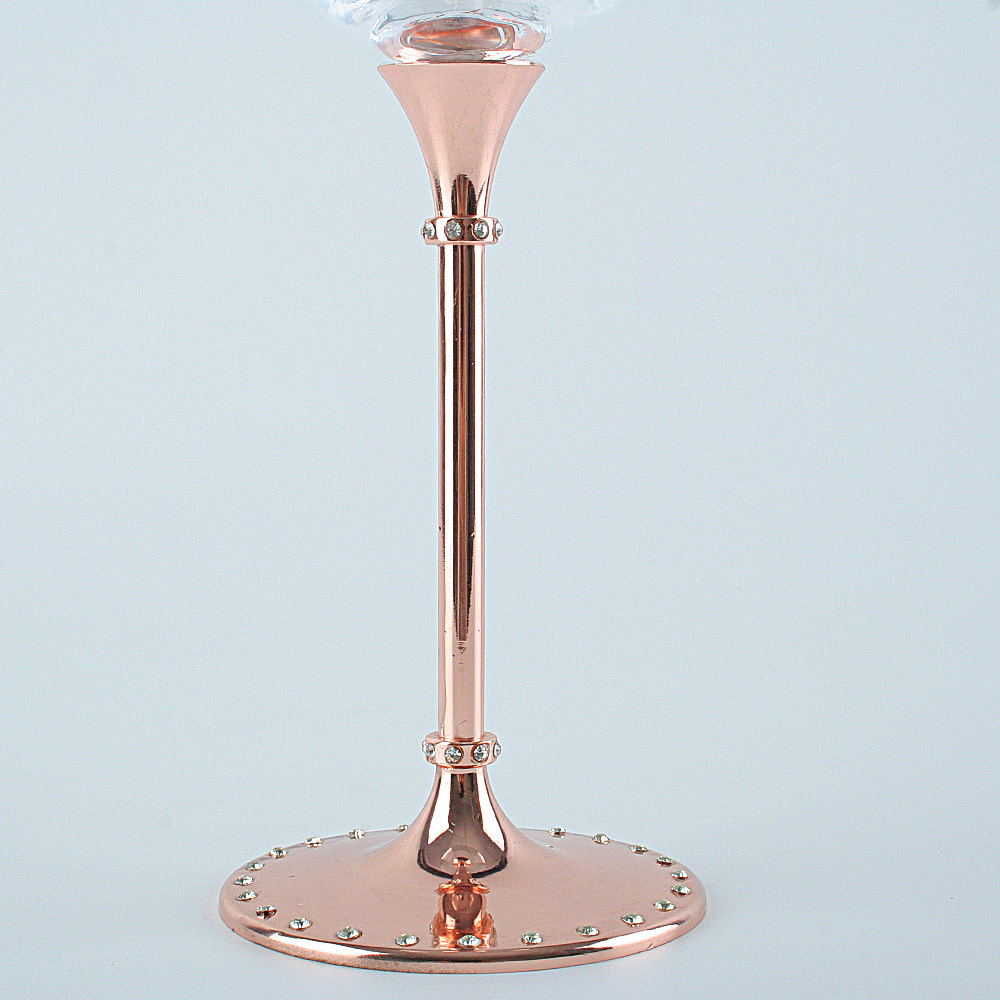 Elegant Hotel Wedding Party Champagne Glass Modern Style Stainless Steel Red Wine Glass And Goblet