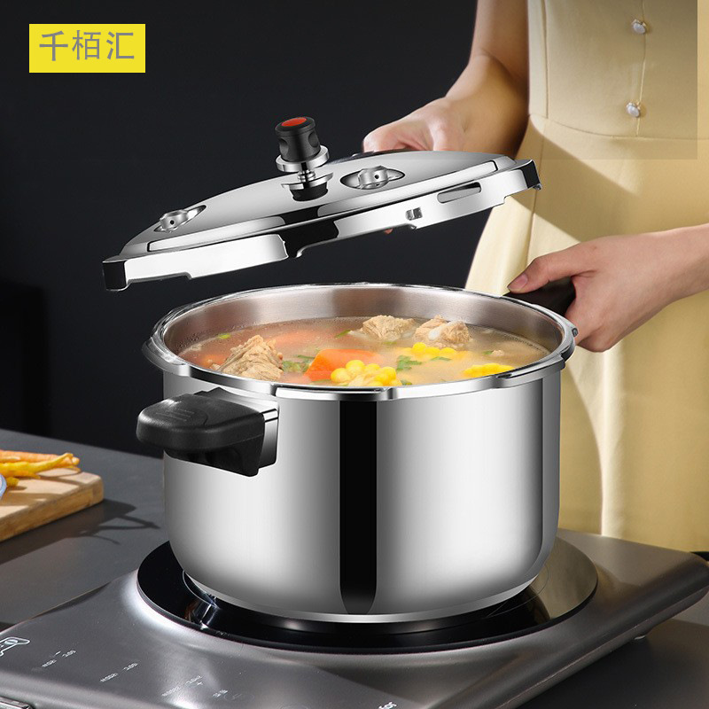 Multi function non electric stick explosive presto pot 7 liter stainless steel pressure cooker