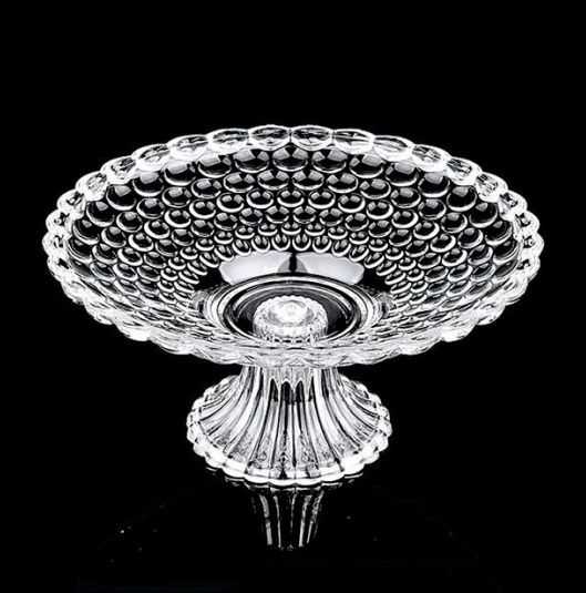 Factory Wholesale Irregular Acrylic Clear Luxury sets dessert hotel Dry plastic glass cake plate stand Fruit Serving Tray