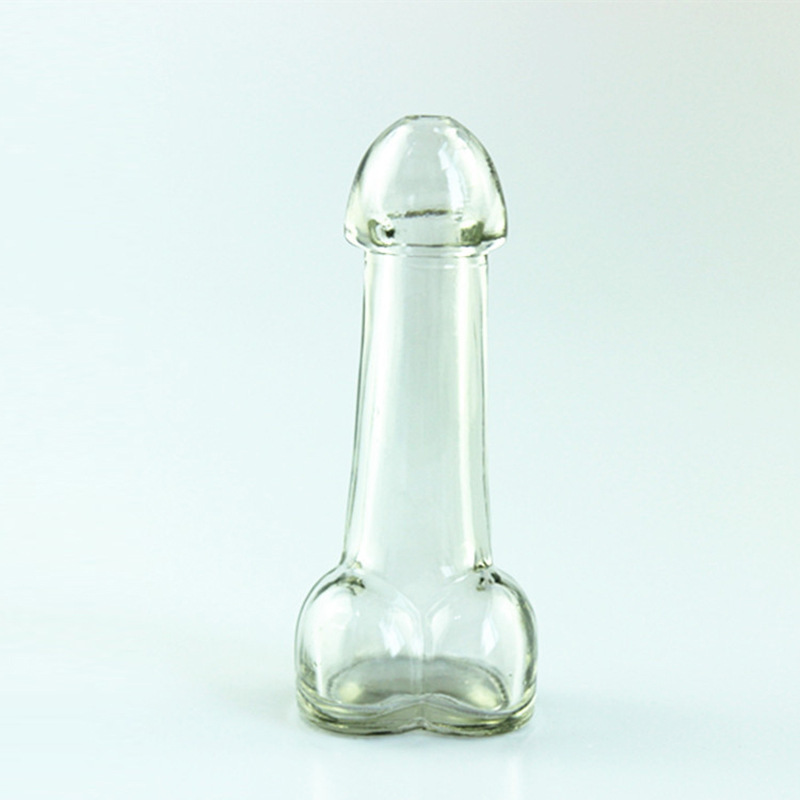 High Boron Groom Funny Long unique dick Shaped Party Drinking Coffee Tea Bar Cocktail Water penis glass cup