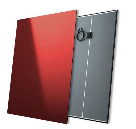 Tinted Customized Size BIPV Solar Energy CdTe Tempered  Glass Decorative Optional Thickness Architectural Glass Panel