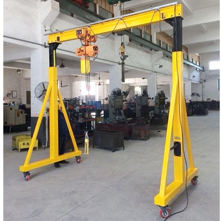 3 Ton 5 ton Portable Mobile Adjustable Gantry Crane Frame Portable Gantry Crane Small Gantry Crane