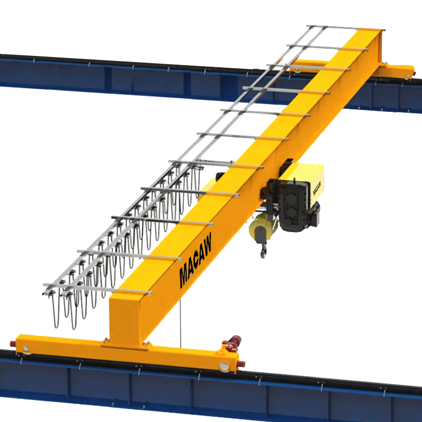 Customized rope hoist  Electrical Travelling  Single girder Overhead  Bridge Electric Crane  5 ton 10 ton 20 ton