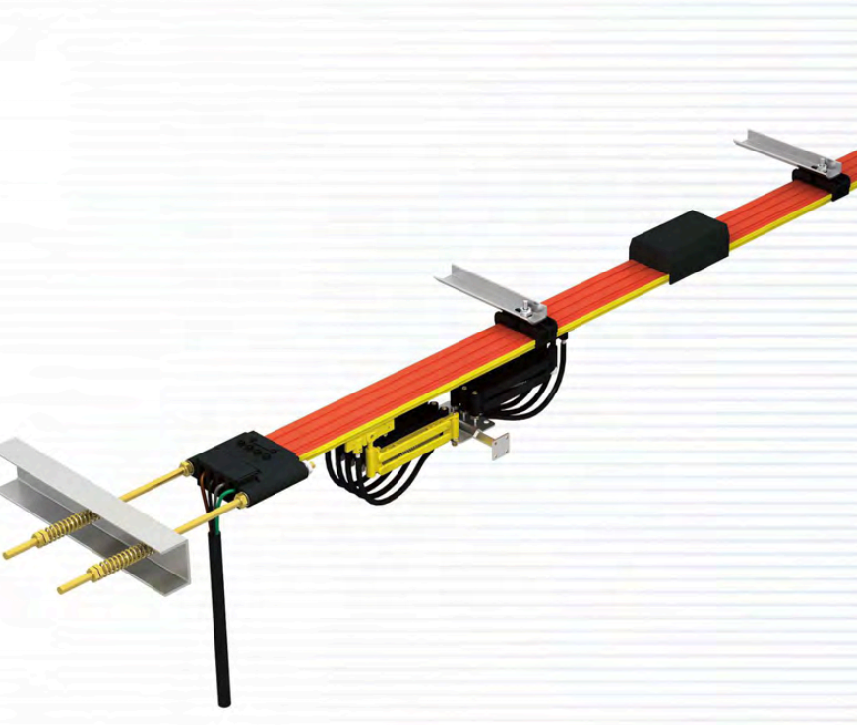 Power Supply Copper Electric Crane Conductor Copper Rails bus bar with Current Collector