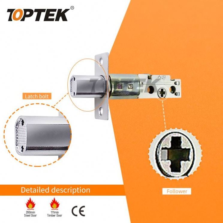 Safety ball bearing multi-point locking system three bars steel doors mortise lock