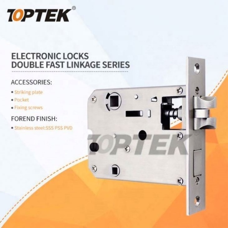 Anti-fire mortice lock body van body recessed door lock