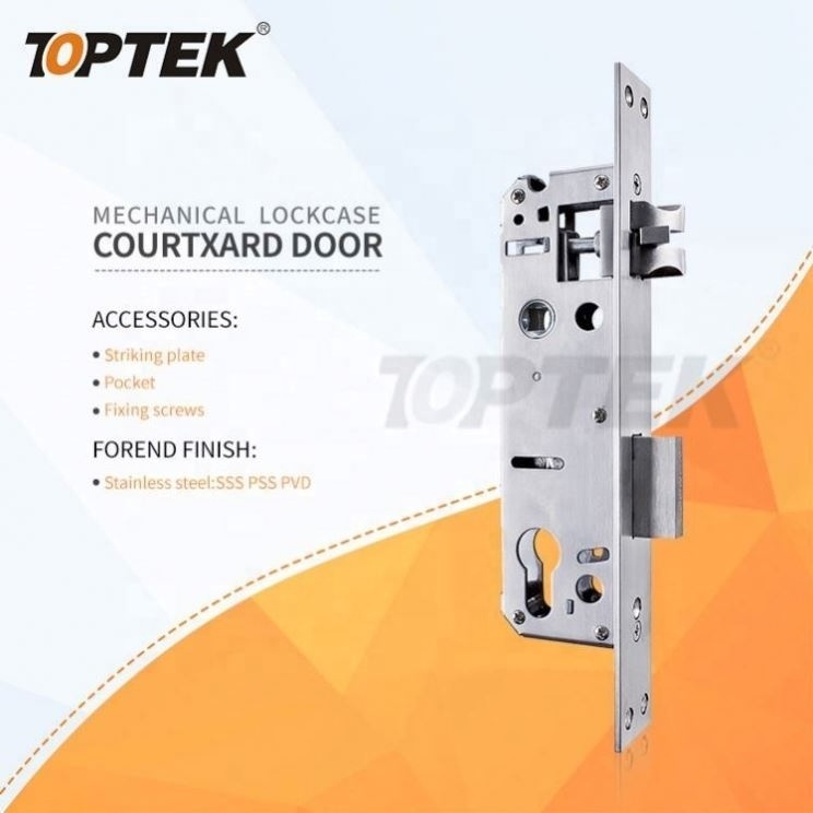 CE Stainless steel security door panic device mortise night latch lock