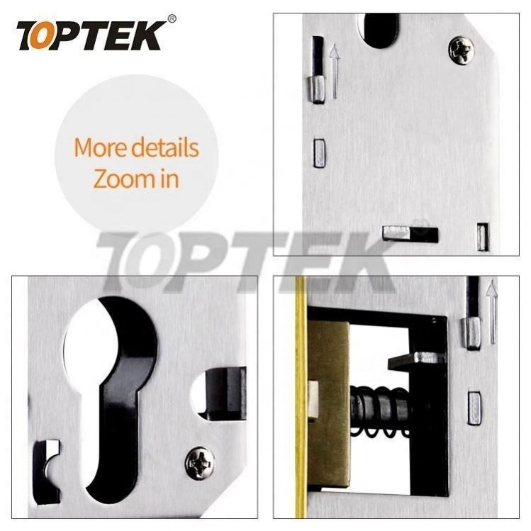 Cheap Price Black Spray Paint Modern Cylinder Mortice Door Lock Body