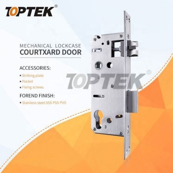 Magnet Interior Security Mortise Door Lock Body With Keyless Part