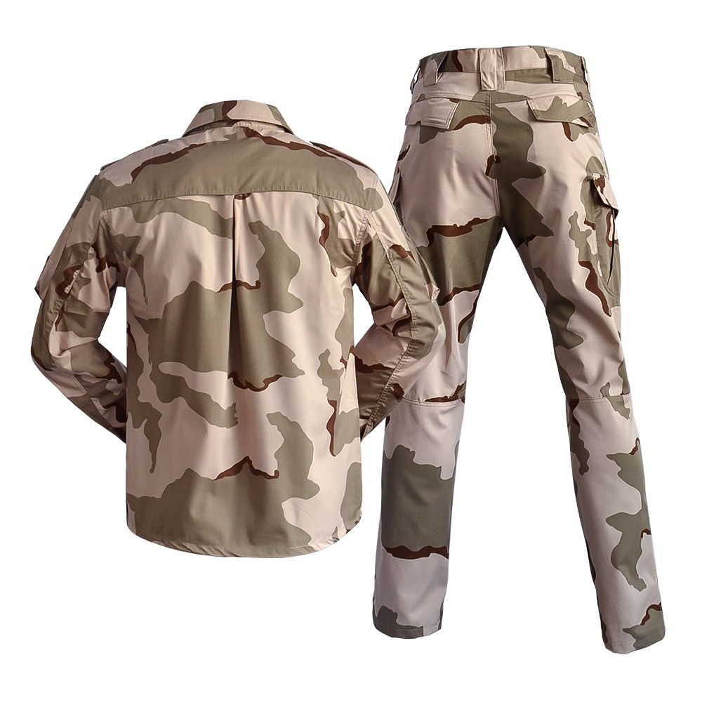 Tricolor Desert T/C Materials Uniform