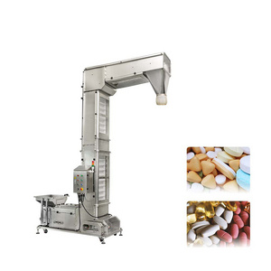 SUS304 Snacks Food Grains Conveyoing Equiment Z Type Bucket Elevator overhead conveyor