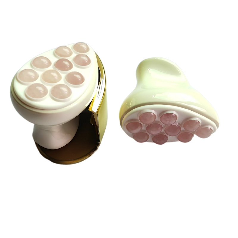 new design jade gua sha face skincare tools face facial lift roller for essential oil massager