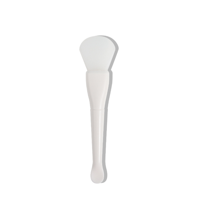 Mini small silicone applicator beauty double head face cream spatula spoon, face mask brush