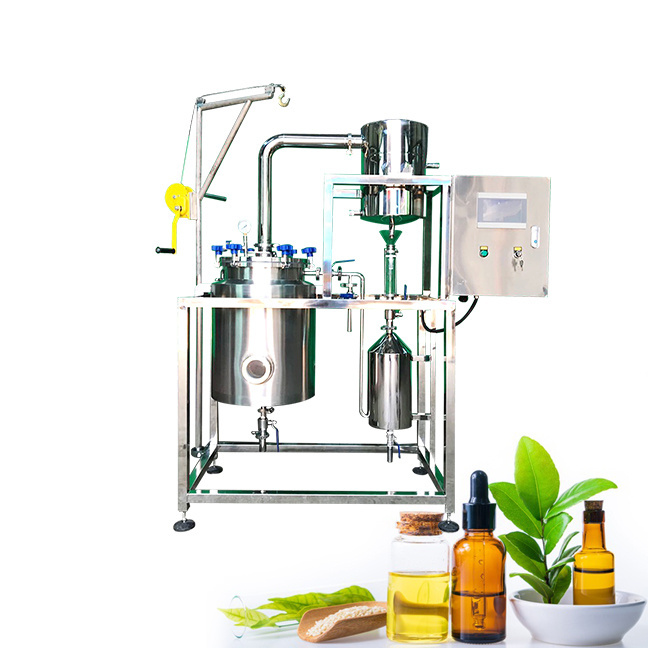 50-3000L Factory Custom Plant Herbal Essential Oil Distiller Steam Extraction Machine Plant Oil Extractor