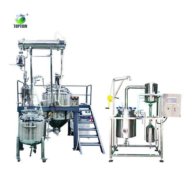 50-3000L Factory Custom Plant Herbal Essential Oil Distiller Steam Extraction Machine Plant Oil Extractor