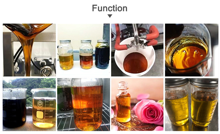 Factory price Glass Fractional Distillation Equipment Extract Essential Oil Column