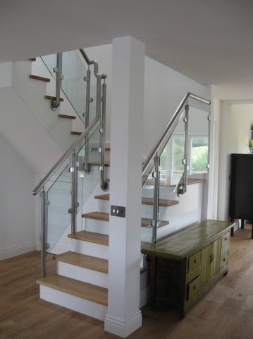 High quality strong stainless steel stair balustrade of railing system