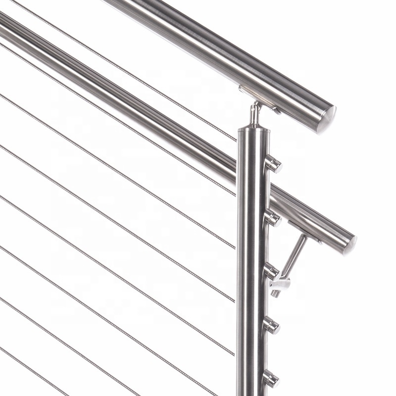 Interior and Exterior Stainless Steel Cable Railing of Balustrade & Handrail system