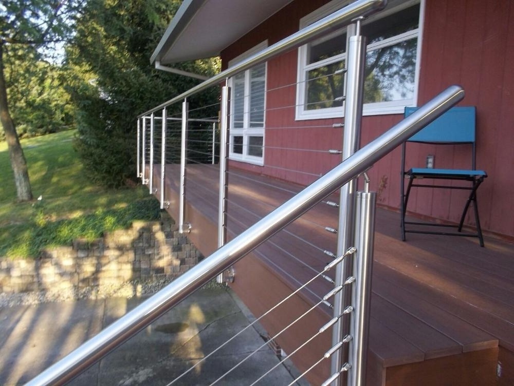 Interior and Exterior Stainless Steel Cable Railing of Balustrade & Handrail system