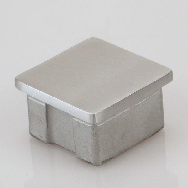 Stainless steel handrail fittings balustrade tube end plug pipe caps round/arc/square end cap