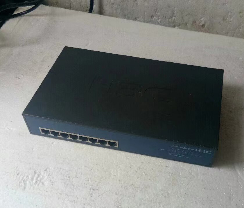 New H3C SMB-MS4008-PWR 8-port Gigabit Unmanaged Layer 2 POE monitoring dedicated switch