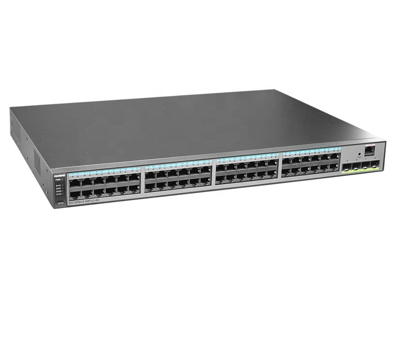 HW S5720SV2-52P-LI-AC 48-port Gigabit Electric 4 Gigabit Optical Layer 2 Aggregation Ethernet Switch