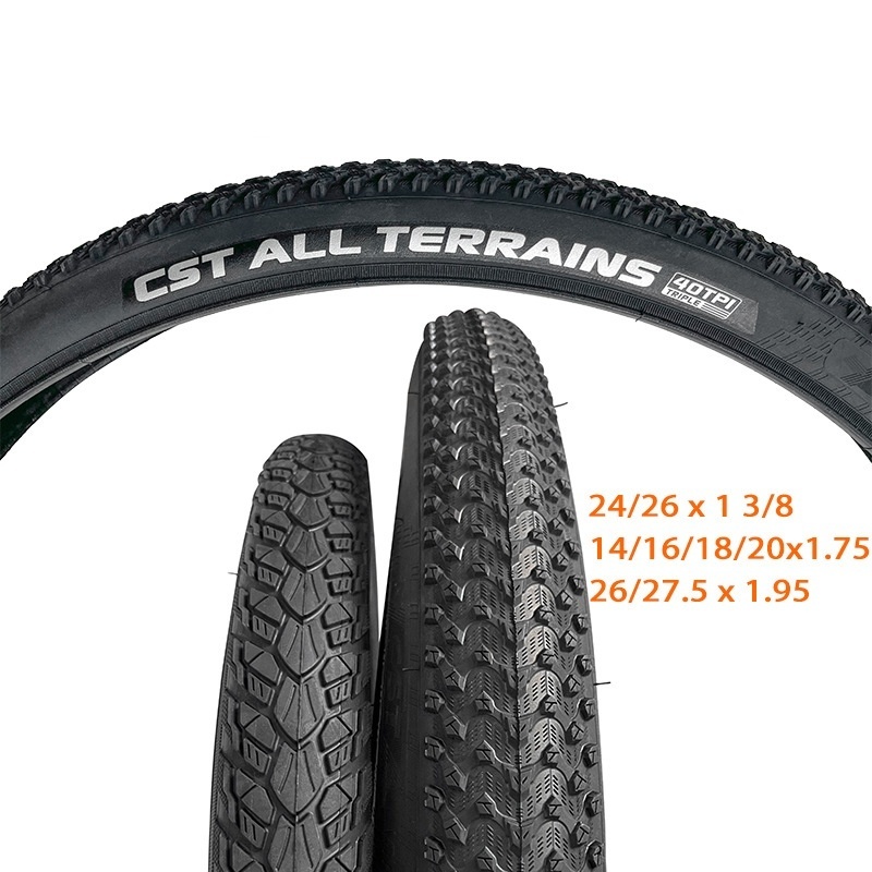 Bicycle tire C3016 CMT-08 outer tire 40TPI 20x1.75 1.95 26x1 3/8 bike tyre