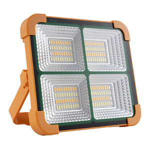 Portable LED emergency light with high brightness camping lamp outdoor solar floodlight LED solar camping light