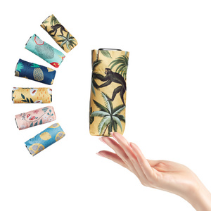 Available types of flowers and animal Mini Capsule Manual Ultra Light Sun Umbrella Uv Protection Small Five Folding Umbrella