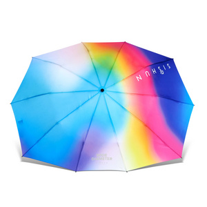 Fashion Two person Couple Umbrella Rainbow Spray Large Size Umbrella Couple Gift Customized Umbrella Wholesale Factory