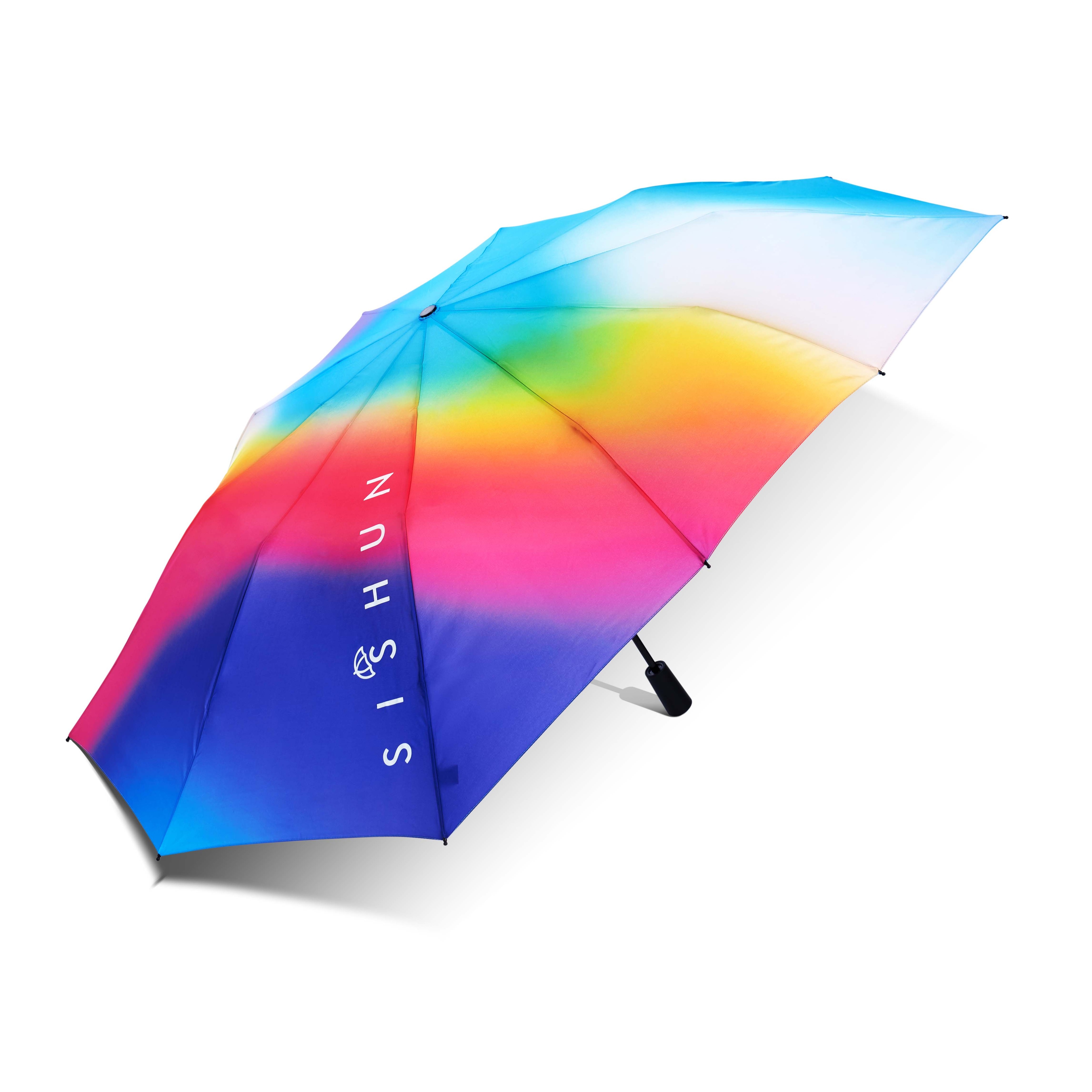 Fashion Two person Couple Umbrella Rainbow Spray Large Size Umbrella Couple Gift Customized Umbrella Wholesale Factory