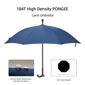 Manufacturer Wholesale Good Quality Umbrella Walking Stick Sun And Rain Protection Umbrella Auto Open With Stick Handle