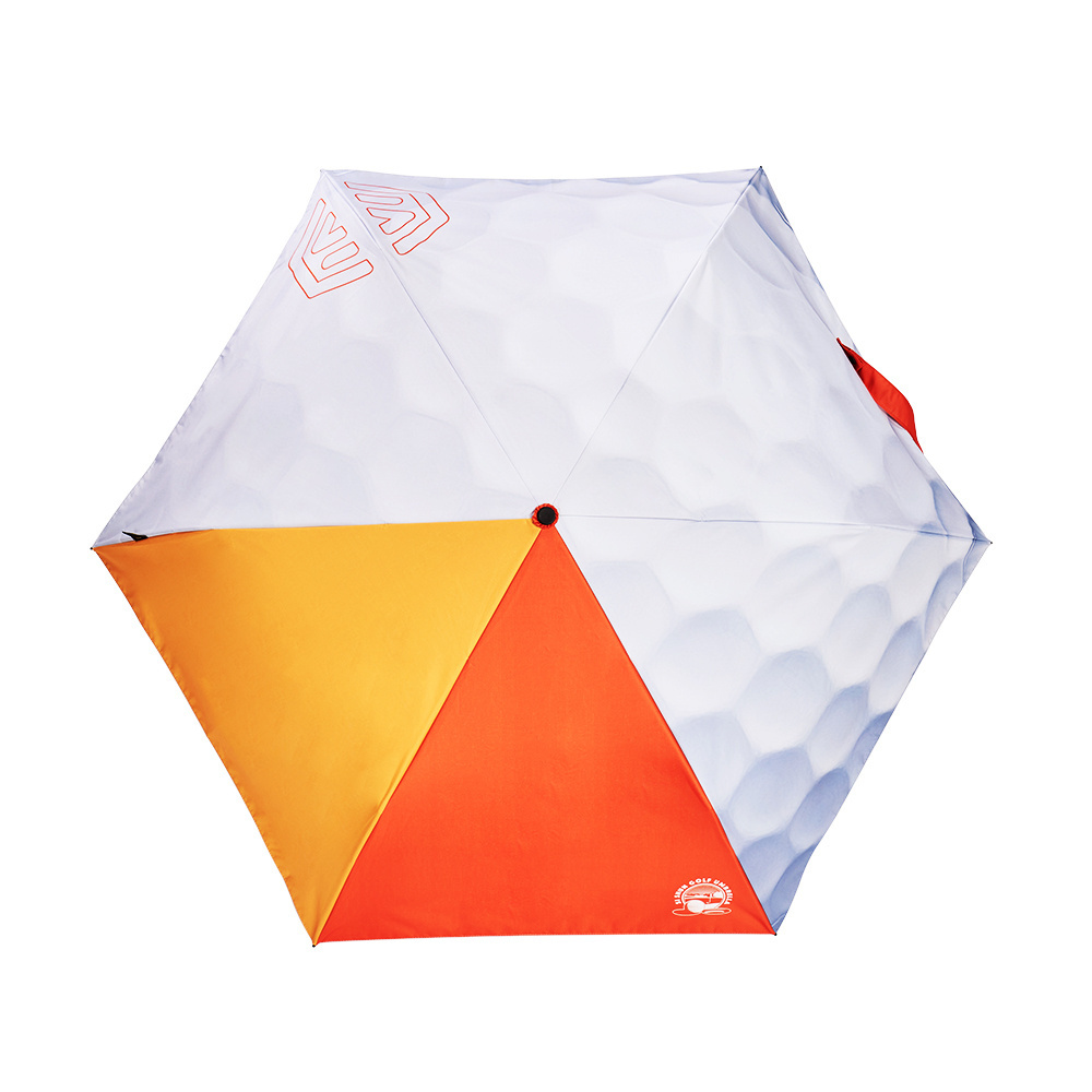 Premium Golf Shrink Anti-Bounce Umbrella With A Stylish Design For Both Sunny And Rainy Conditions Customized Wholesaler