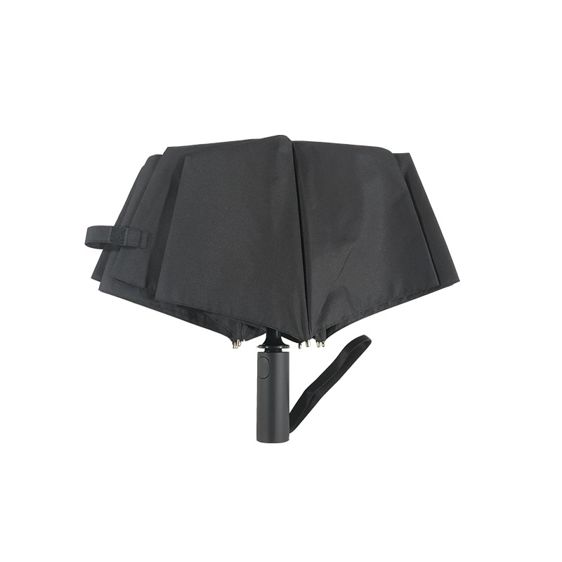 Sishun New Innovative Products Custom Printed Automatic Black Umbrella