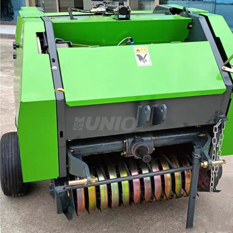 Hot Sale hay baler machine mini round hay baler machine for grass hay bale compress baler machine