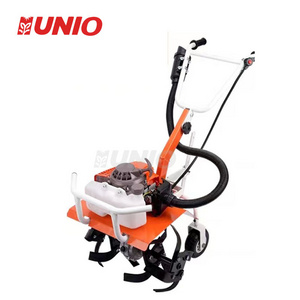 Agricultural gasoline small rotary tiller Plow function weeder Garden micro tiller