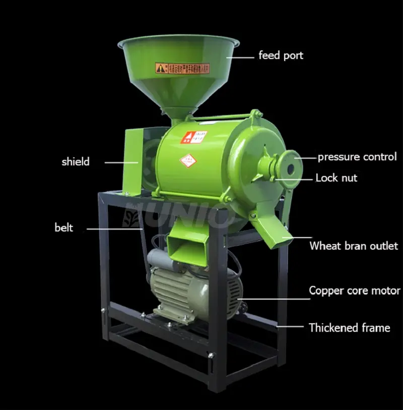 Industrial maize corn flour mill plant/corn grits making machine/corn semolina processing machine