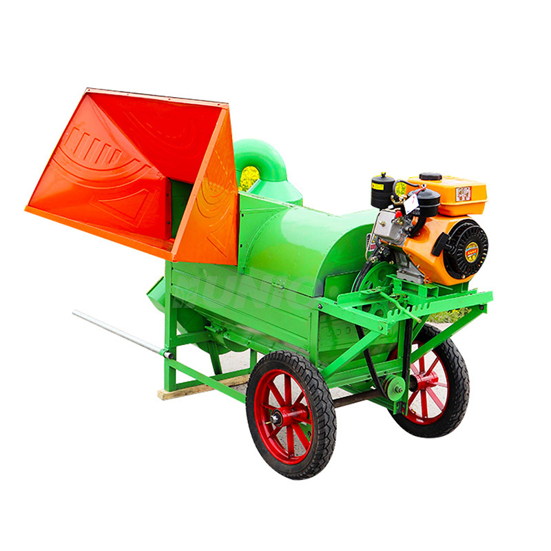 Hot Sale Diesel Multiple Crop Thresher Suppliers Soybean Foot Powered Wheat Thresher Machine